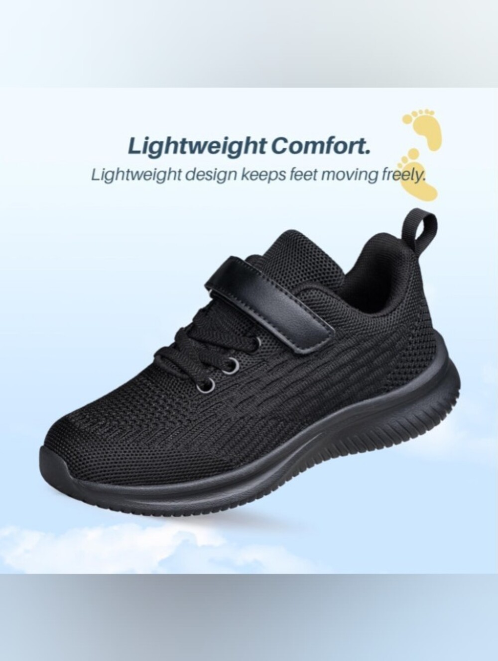 Kids Non-Slip Lightweight Running Breathable Sneakers - Picture 5 of 15